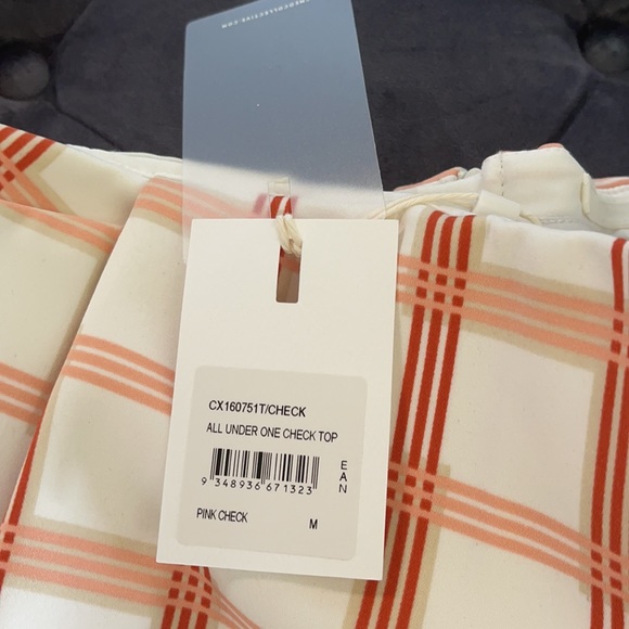 C/ MEO All Under One Check Top - Picture 3 of 3